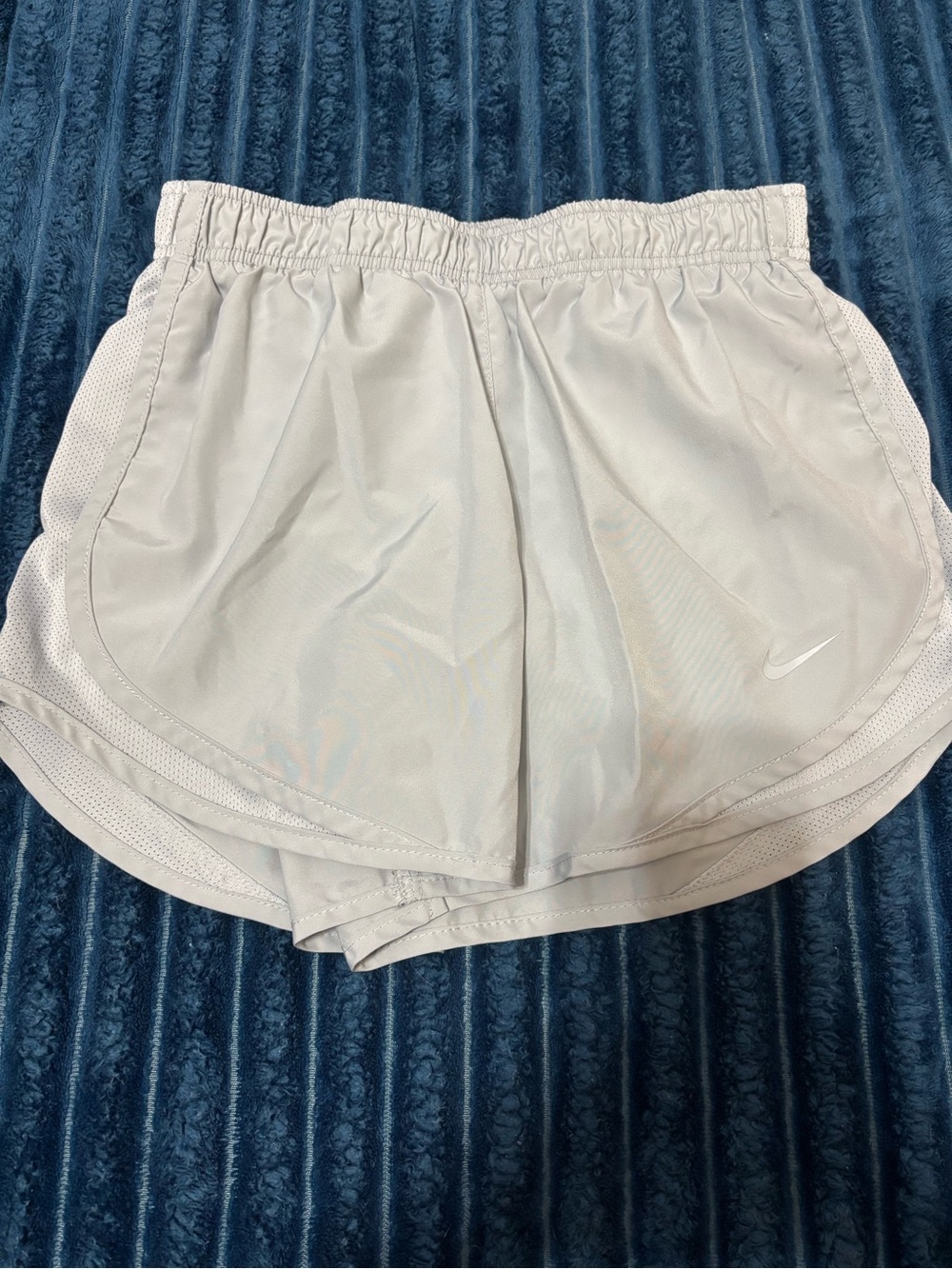 Nike Women's White Athletic Running Shorts